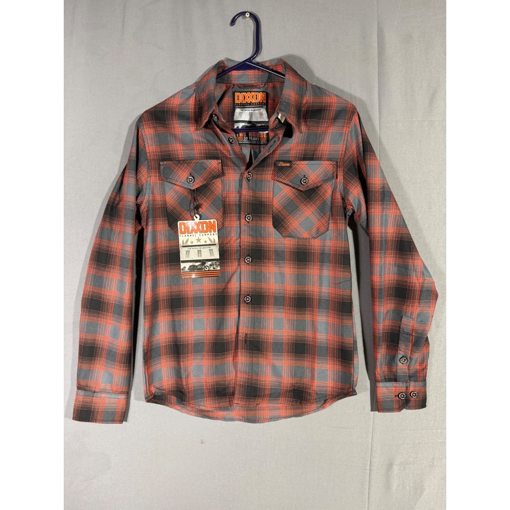 NWT DIXON Flannel Company Men XS Plaid Long‎ Sleeve Button Up Shirt The House.